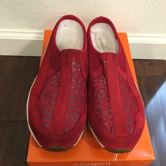 easy spirit red shoes
